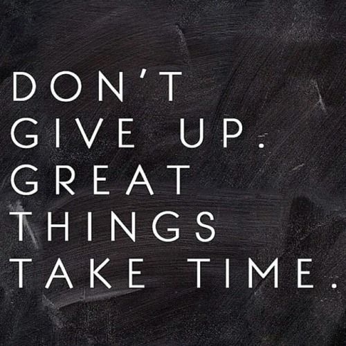 Don't Ever Give Up!