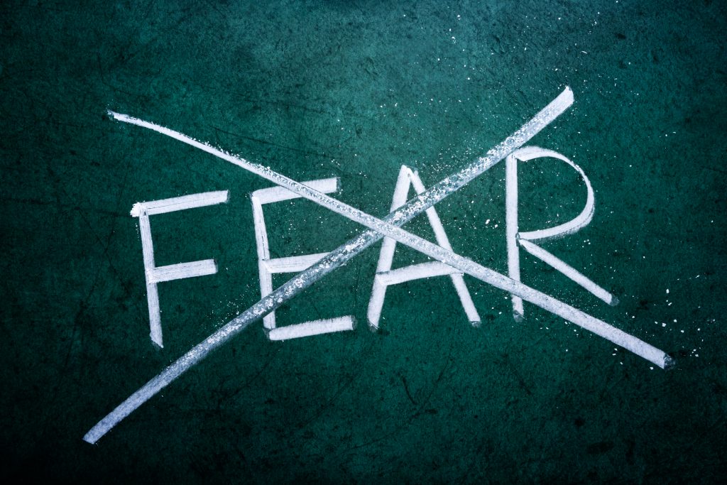 A formula for conquering fear...