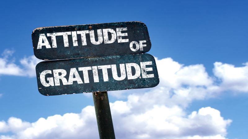 An Attitude of Gratitude