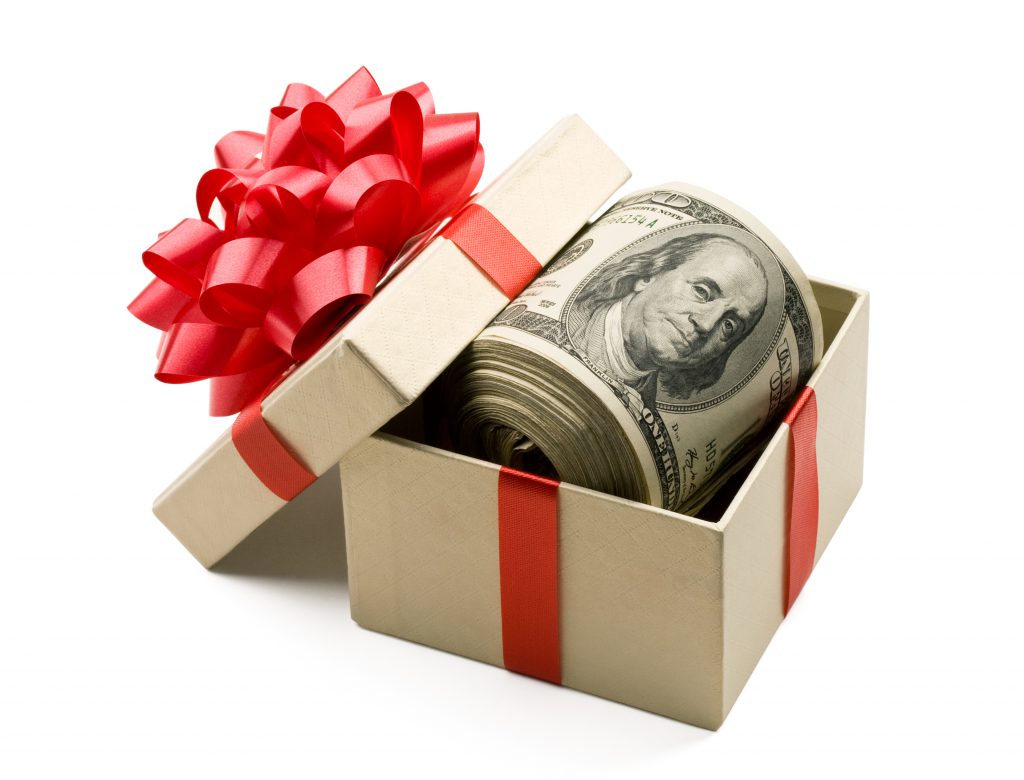 Birthday money clearance